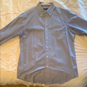 Blue Polo Button Down